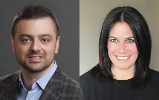 Header Graphic of Megan Vesely and Juan Echeverry